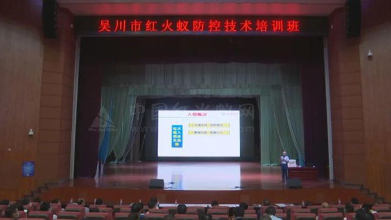 吴川市召开乡村振兴工作推进会暨红火蚁防控工作会议