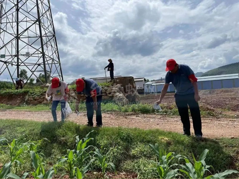 韩所社区积极开展红火蚁防控行动